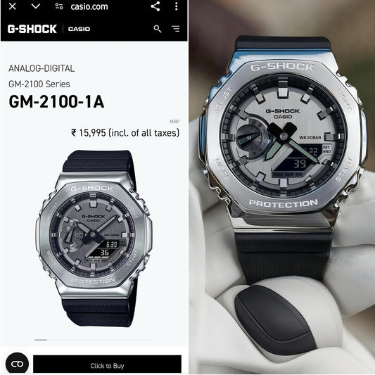 G-SHOCK GM-2100-1A – Japan Quality | Auto-Light