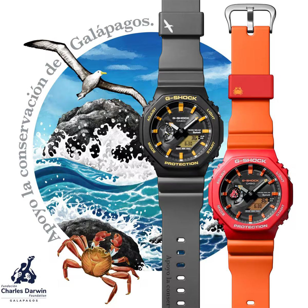 G-Shock GA-B2100 ⌚ Charles Darwin Edition – 6 Month Warranty