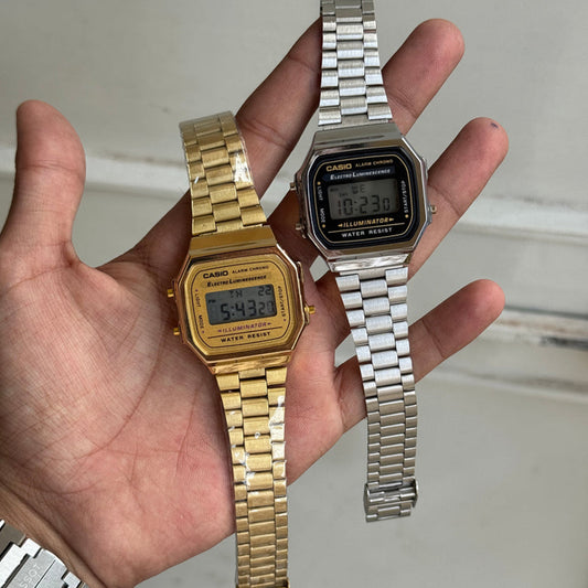 Digital Casio Vintage 7A Watch Combo