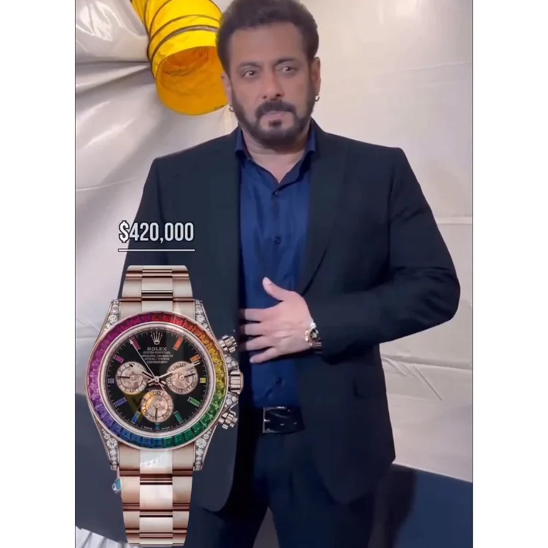 Rolex Daytona Rainbow Rosegold Gold Diamond Watch